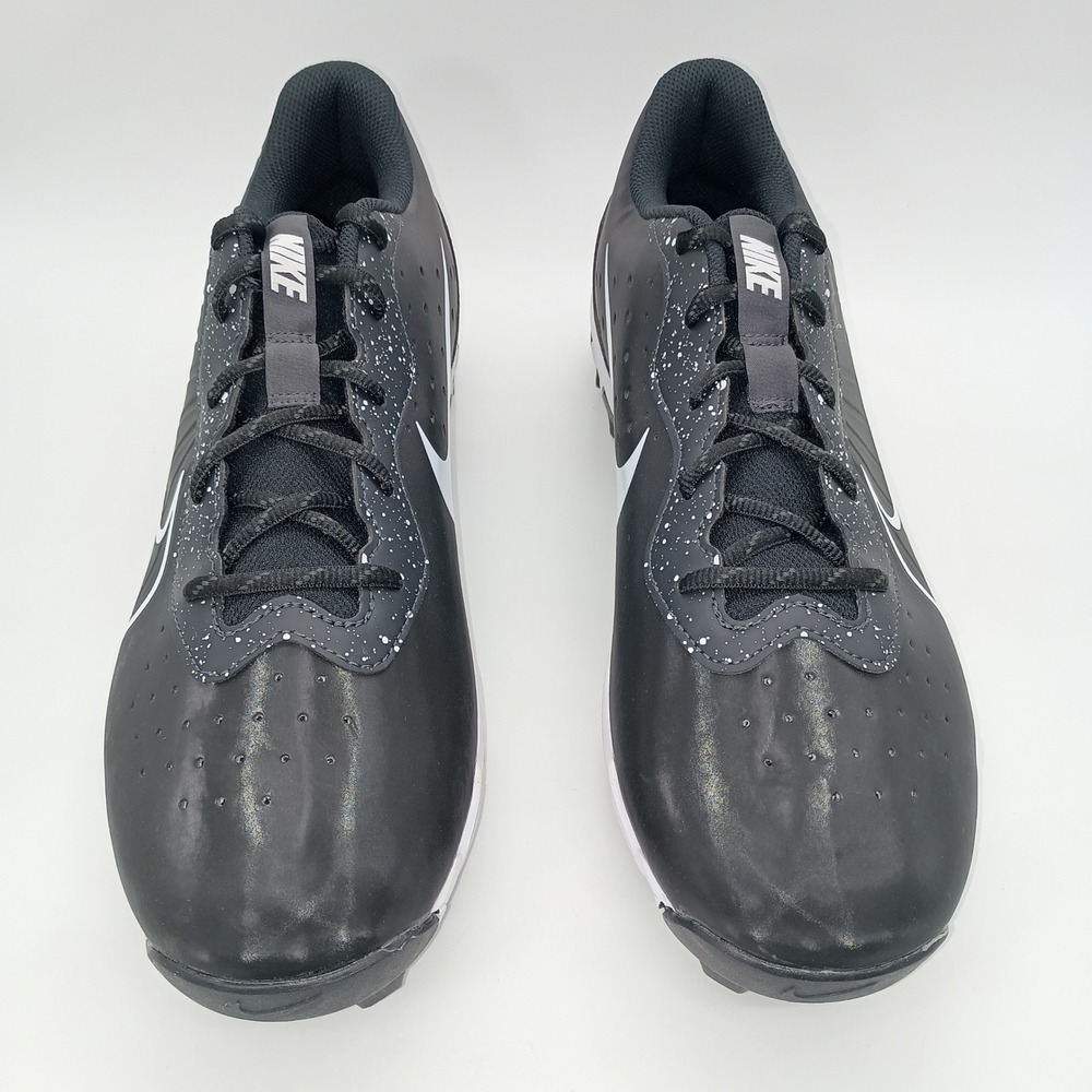 Nike Alpha Huarache 4 Keystone Baseball Cleats Black White DJ6524-003 Mens 13 - Picture 2 of 7